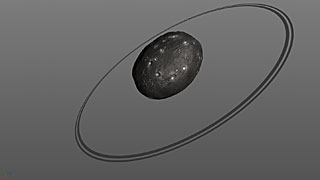 3D Model of the asteroid Chariklo